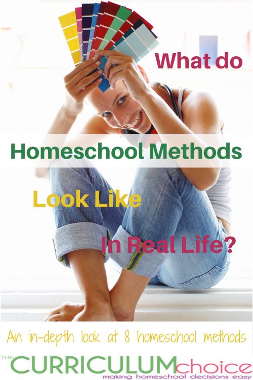 What do homeschool methods look like in real life? Come with us as we take a look at how the various methods play out in real homeschools, going beyond just a basic definition and supplying you with tons of resources for each homeschool method.