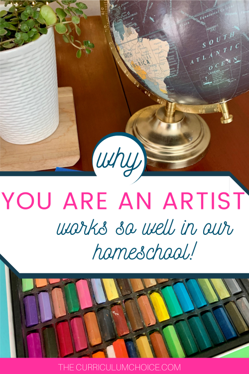 You ARE An Artist, Homeschool Art Lessons cover multiple subjects, not just art! Literature, History, Science, and more included.