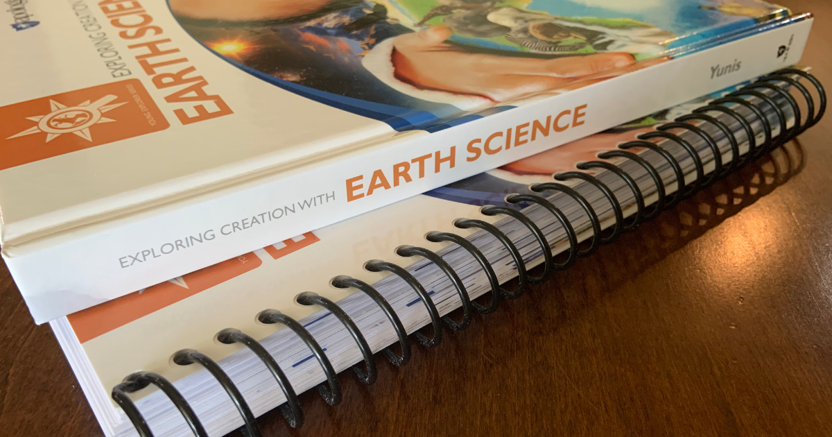 Apologia Homeschool Earth Science Curriculum