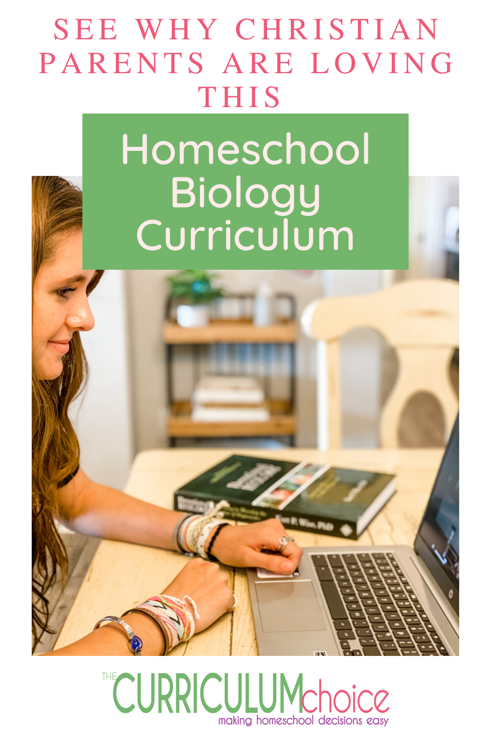 If you have a high school student that needs a biology credit, check out this solid resource for homeschool biology curriculum. #homeschoolbiology #homeschoolscience #highschoolcurriculum 