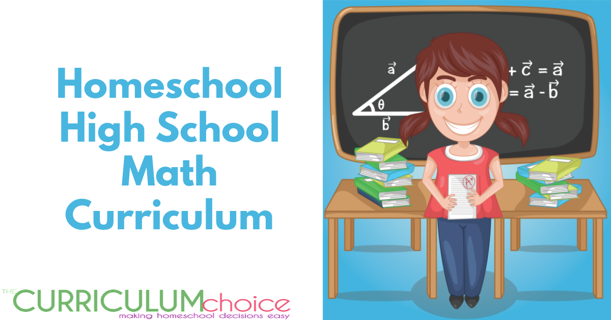 Homeschool High School Math Curriculum