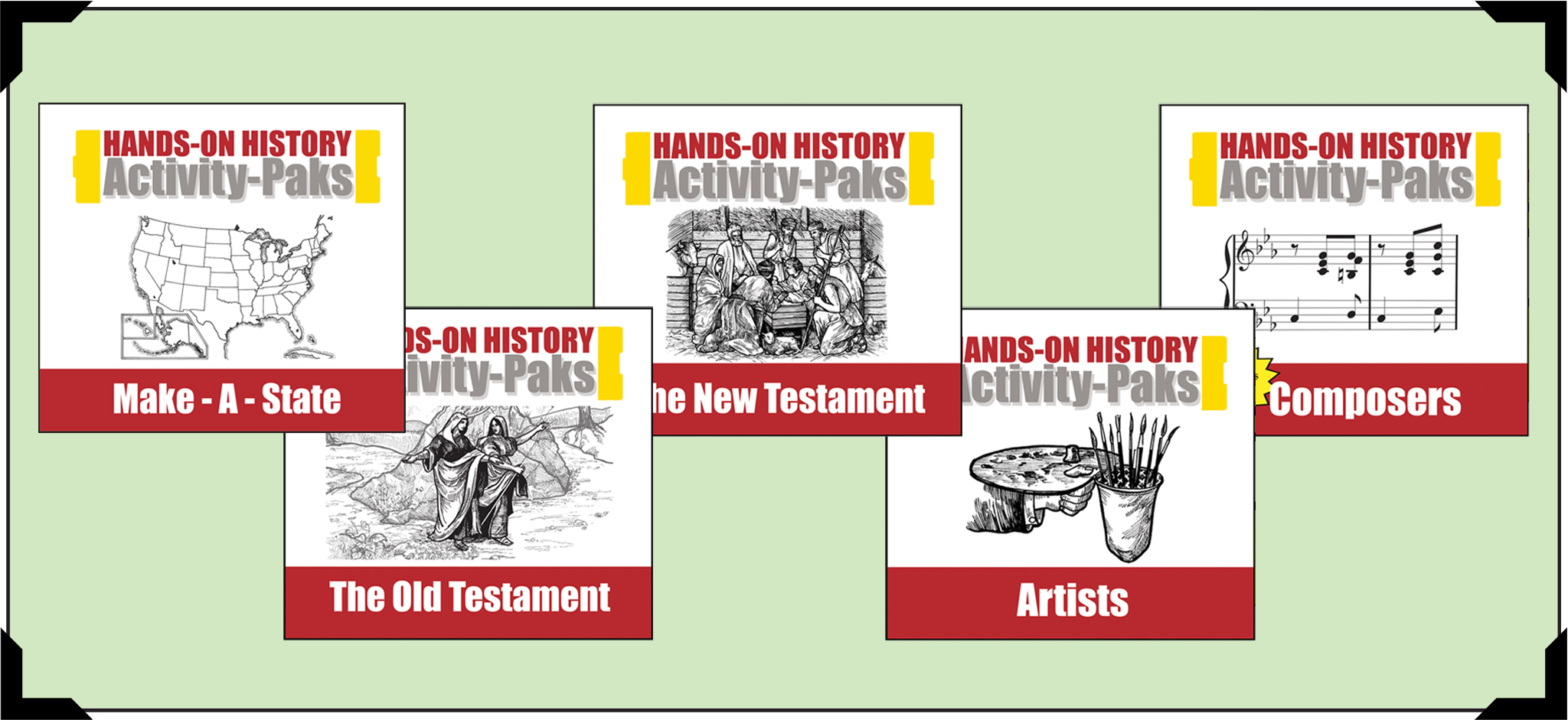 Home School History Activity Paks