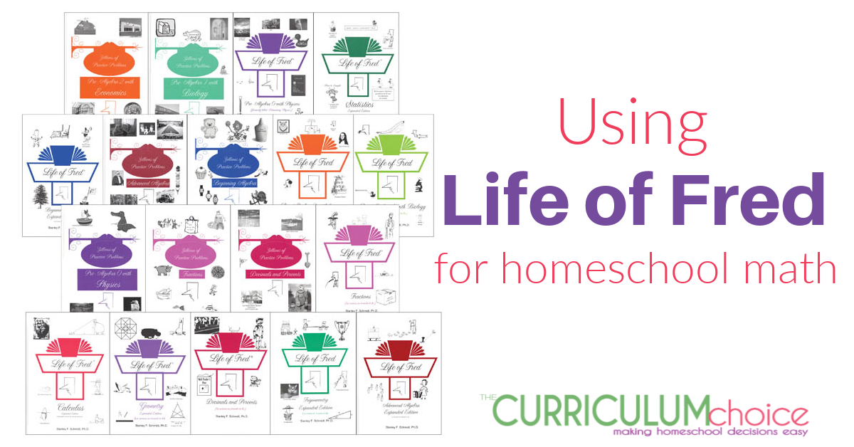 Using Life of Fred for Homeschool Math