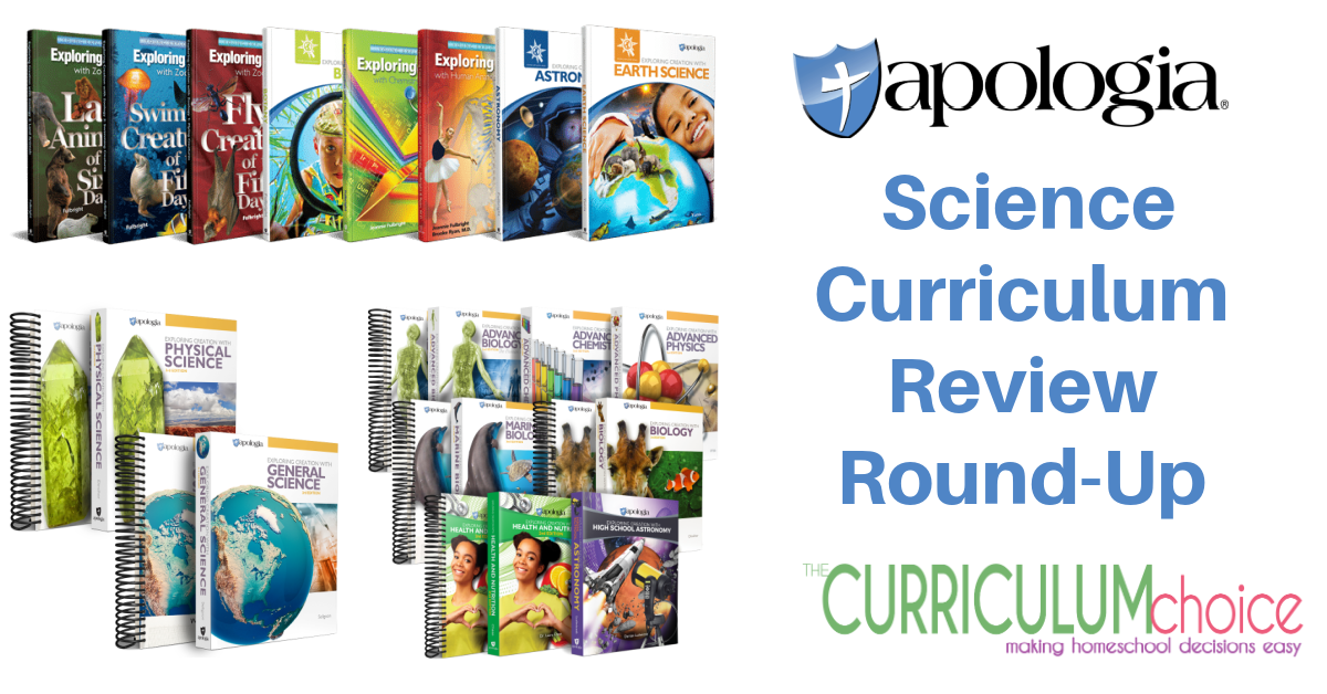 Apologia Science Review Round-Up takes all our Apologia Science Curriculum Reviews and collects them here in one place, breaking them down by specific science curriculum. From The Curriculum Choice