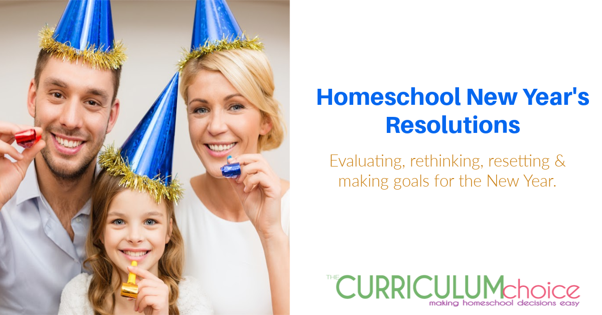 Homeschool New Year’s Resolutions