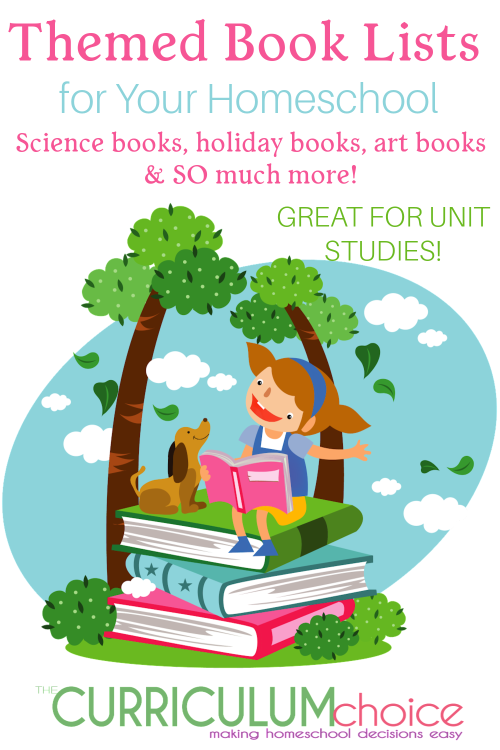 Looking for a fun or educational book on a specific topic? Check out these themed book lists! Everything from nature and science to music and art, holidays and more!