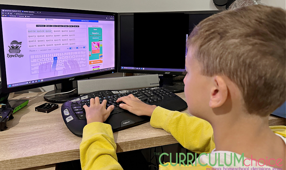 TypeDojo is a FREE online typing program where kids off all ages can gain typing practice and complete typing speed tests.