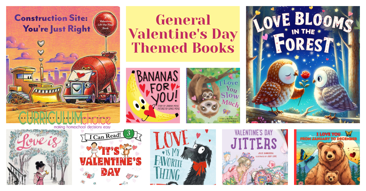 General Valentine's Day Themed Books