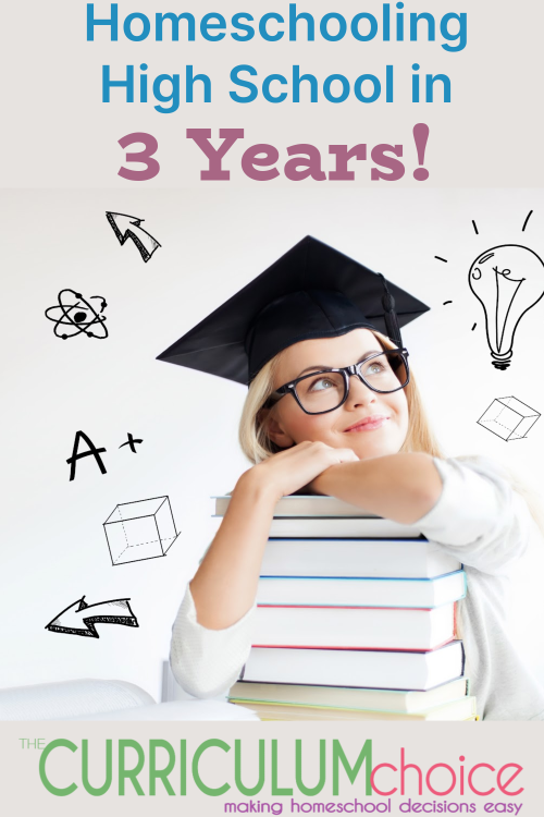 Homeschooling High School in 3 Years is easier than you think! Even if you live in a more regulated state like NY! How do I know? Because I did it! Let me tell you why, and how I did it.