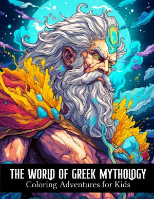 The World of Greek Mythology Coloring Book