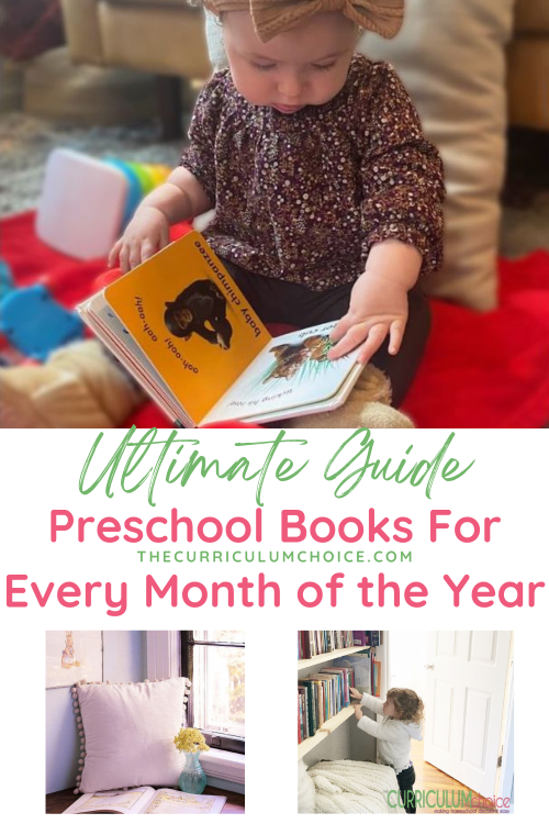 Looking for good stories to read to your little ones? Try this helpful list of preschool books organized by each month of the year.