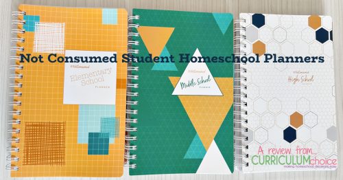 These Student Homeschool Planners help you and your student get organized, foster independent work, and keep track of current/completed work.