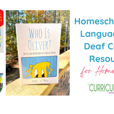 Homeschool Sign Language and Deaf Culture Resources